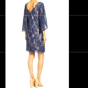 Lilly Pulitzer Belmont Dress Paradise Found Lace - True Navy - Small. Like new.
